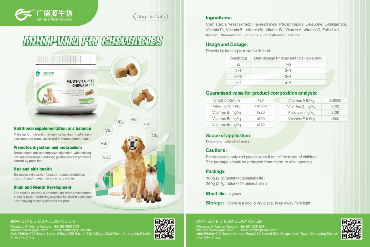 Multi-Vita Pet Chewables